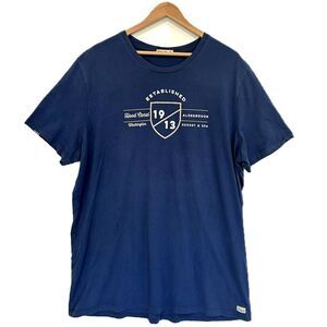 Marine Layer Graphic Tee Mens Size XXL Hood Canal Washington Coast Pima Cotton
